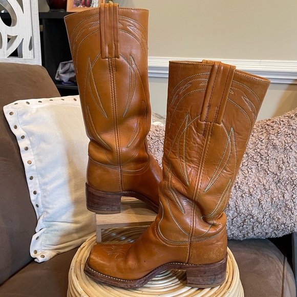 Vintage Frye 7s Frye Boots Stunning Frye Vintage Size Black Label